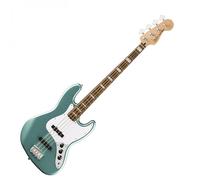 Squier Affinity Series Active Jazz Bass Laurel Fingerboard White Pickguard Mystic Sea Foam Green