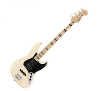 Squier Affinity Series Active Jazz Bass Maple Fingerboard Black Pickguard Olympic White