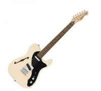 Squier Affinity Series Telecaster Thinline Laurel Fingerboard Black Pickguard Olympic White