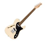 Squier Affinity Series Telecaster Thinline Laurel Fingerboard Black Pickguard Olympic White