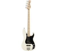 Squier by Fender Affinity Series Electric Precision Bass Guitar, Maple Fingerboard, Olympic White, Comes with Free Virtual Lessons