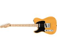 Squier by Fender Affinity Series¹ Telecaster® Left-Handed, Maple Fingerboard, Black Pickguard, Butterscotch Blonde, Comes with Free Virtual Lessons