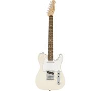 Squier by Fender Affinity Telecaster Beginner Electric Guitar, Olympic Wht | The best electric guitar for beginners: Telecaster body, easy to play neck, free online lessons, Fender quality