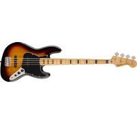Squier by Fender Classic Vibe 70s Jazz Bass Guitar, 3-Colour Sunburst | Vintage-style electric bass, '70s-inspired neck & pickups, ideal beginner & intermediate bass guitar, classic sunburst finish