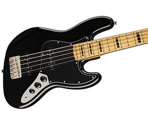 Squier by Fender Classic Vibe '70s Jazz Bass V, Bass Guitar, Maple Fingerboard, Black