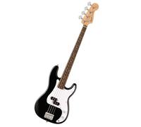 Squier by Fender Debut Precision Bass Guitar, Perfect for Beginners with Free Virtual Lessons, Easy-to-play Neck and Body, Black
