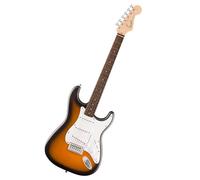 Squier by Fender Debut Stratocaster Electric Guitar, Perfect for Beginners with Free Virtual Lessons, Easy-to-play Neck and Body, 2-Colour Sunburst