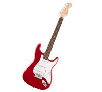 Squier by Fender Debut Stratocaster Electric Guitar, Perfect for Beginners with Free Virtual Lessons, Easy-to-play Neck and Body, Dakota Red