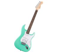 Squier by Fender Debut Stratocaster HSS Electric, Perfect for Beginners with Free Virtual Lessons, Easy-to-play Neck and Body, Sea Foam Green