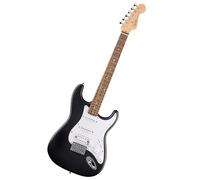 Squier by Fender Debut Stratocaster HT HSS Beginner Electric, Dakota Red | Beginner electric guitar, free virtual lessons included, easy-play neck, HSS pickups, starter Stratocaster