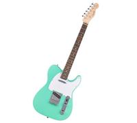 Squier by Fender Debut Telecaster Beginner Electric Guitar, Sea Foam Green