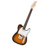 Squier by Fender Debut Collection Telecaster Electric Guitar, Laurel Fingerboard, White Pickguard, 2-Colour Sunburst