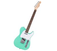 Squier by Fender Debut Telecaster Electric Guitar, Perfect for Beginners with Free Virtual Lessons, Easy-to-play Neck and Body, Sea Foam Green