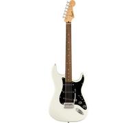 Squier by Fender Limited Edition Sonic® Stratocaster Electric Guitar®, Laurel Fingerboard, Black Pickguard, Arctic White