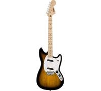 Squier by Fender Sonic Mustang, 24" Short Scale Electric, Easy-to-play Neck and Body for Beginners, with Free Virtual Lessons, 2-Colour Sunburst