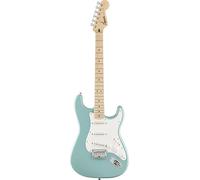 Squier by Fender Limited Edition Sonic® Stratocaster® Electric Guitar HT, Maple Fingerboard, White Pickguard, Tropical Turquoise