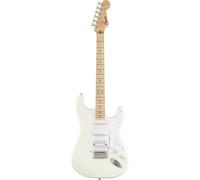 Squier by Fender Sonic Stratocaster HSS Electric Guitar, Arctic White