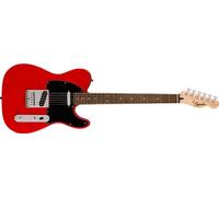 Squier by Fender Sonic Telecaster Beginner Electric Guitar, Torino Red