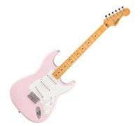 Squier Classic Vibe 50s Stratocaster HT MN Parchment Pickguard Shell Pink