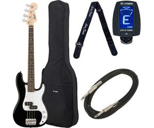 Squier Mini P Bass Black Bundle