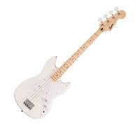 Squier Sonic Bronco Bass, Maple Fingerboard, White Pickguard, Arctic White