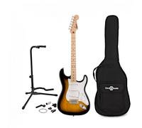 Squier Sonic Stratocaster 2-C Sunburst w/ Gig bag & Accesory pack