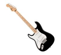 Squier by Fender Sonic Stratocaster Left-Handed Electric Guitar, Black