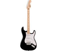 Squier Sonic™ Stratocaster, Maple Fingerboard, White Pickguard, Black