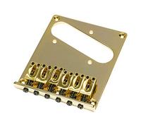 Squier Telecaster Compatible Guitar Bridge - Gold
