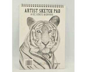 Squiggle A4 Artists Sketch Pad 180gsm
