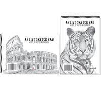 Squiggle A5 Artists Sketch Pad 180gsm
