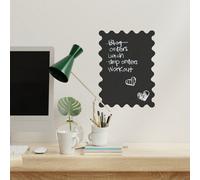 Squiggle Chalkboard Wall Stickers In A2