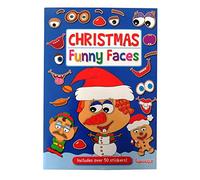 Squiggle Christmas Funny Faces Sticker Book