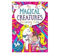 Squiggle P2254 My Magical Creatures Colouring Book