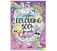 Squiggle P2924 My Fun A4 Colouring Book for Girls - 48 Designs