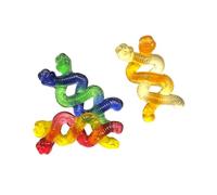 Squiggles Twist Gummy Candy - Colorful Fruit Flavored Twisted Gummies, 8 oz - 1/2 lb - 227 g