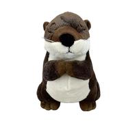 (squinting) Otters Plush Stuffed Animal Realistic Stuffed Otters For Babies Stuffed Sea Otters Plush Toys For Babies Children Kids Soft Toys