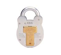 Squire 660/ka Pes8 660Ka Old English Padlock With Steel Case 64mm Keyed Hsq660Ka
