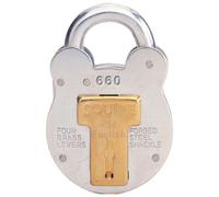 Squire 660 Old English Padlock with Steel Case 64mm