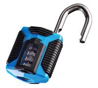 Squire All Terrain Extreme Weather Marine Blue Die-Cast Steel Combination Cp50/atls Padlock (H)60mm (W)50mm