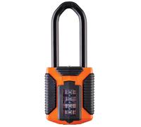 Squire All Weather Combination Padlock Extra Long Shackle 4-Wheel CP50/ATLO/2.5