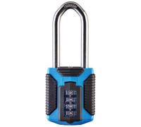 Squire All Weather Combination Padlock Marine Grade Long Shackle Cp50/atls/2.5