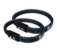 Squire Bike Locks STRAPLOK™ 35/850T Twin Pack: Tough and Lightweight Wearable Bike Locks with 35mm High Tensile Steel Core, 850mm Length, 4 Keyed Alike Keys Included