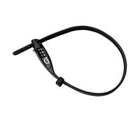 Squire Bike Locks STRAPLOK™ Combi 10 - Ultra-Lightweight Multi-Functional Zip-Tie Style Café Bike Lock with 10mm Stainless Steel Core, 450mm Length, 3-Wheel Recodable Combination