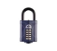 Squire Blue Stainless Steel Combination Padlock (H)75mm (W)60mm