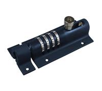 Squire Combi Bolt Door Lock (COMBI4) - 4 Wheel Combination Locking Bolt - Weatherproof Die Cast Body - Tamper Proof Slide Bolt - High Security Gate Lock for Home & Garages (Chrome, 120 mm)