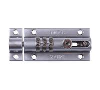 Squire Combibolt 3 Re-Codable Locking Bolt Chrome (Chrome)