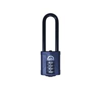Squire Combination Padlock 4-Wheel 40mm Extra Long Shackle 63mm Boxed CP40/2.5