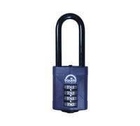 Squire Combination Padlock 4-Wheel 50mm Extra Long Shackle 63.5mm CP50/2.5