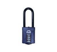 Squire Combination Padlock 4-Wheel 50mm Extra Long Shackle 63.5mm CP50/2.5